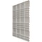 Ekena Millwork 19 5/8in. W x 19 5/8in. H Stacked EnduraWall Decorative 3D Wall Panel Covers 2.67 Sq. Ft. WP20X20SDFCP - alternate 4